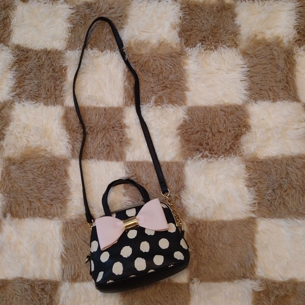 2PC 🌸Besty Johnson🌸Bow Front 🌸Crossbody Bag+Guess